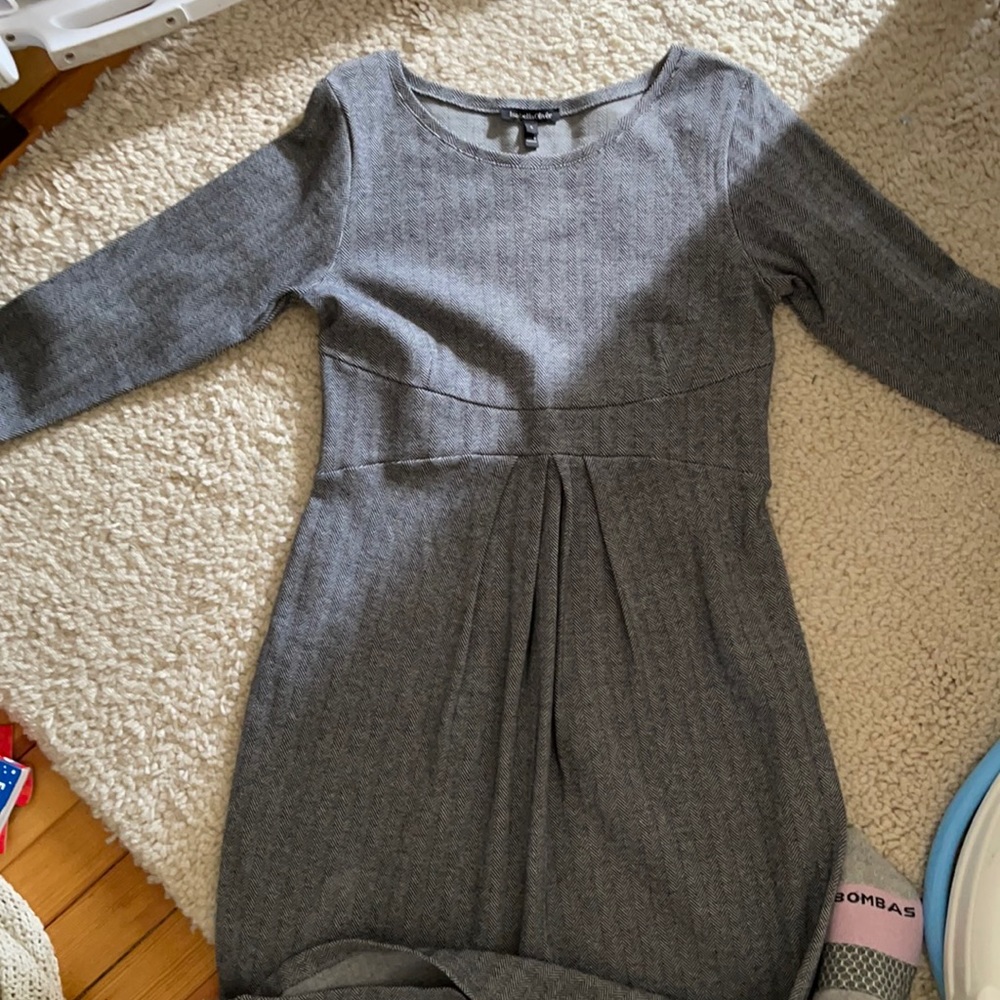 Herringbone patterned maternity dress- never worn